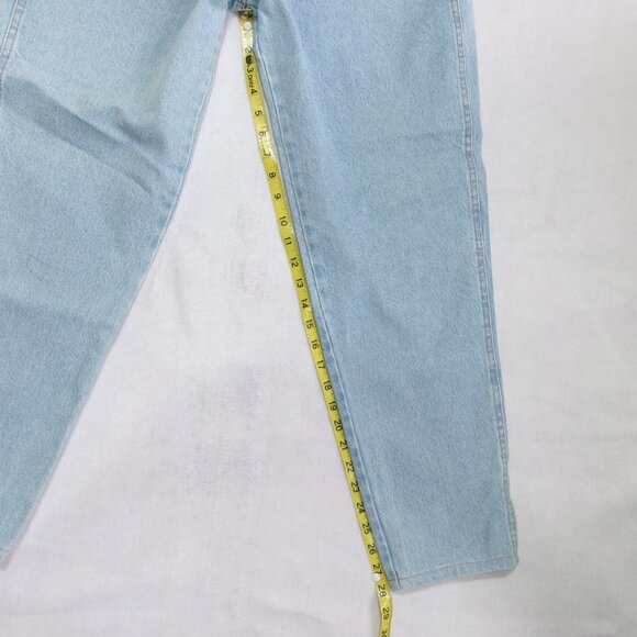 Vintage 80s Chic Jeans Light Wash Denim 5-Pocket Sz 8 Tall - Picture 4 of 7